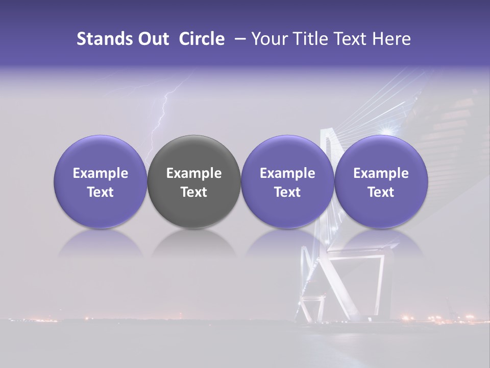 Bolt Night Outside PowerPoint Template