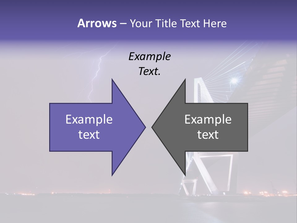 Bolt Night Outside PowerPoint Template