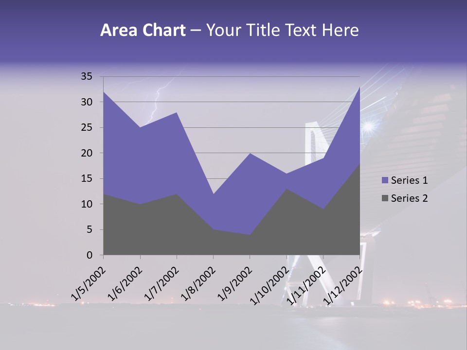 Bolt Night Outside PowerPoint Template