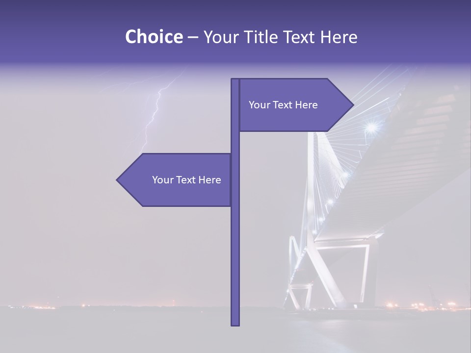 Bolt Night Outside PowerPoint Template