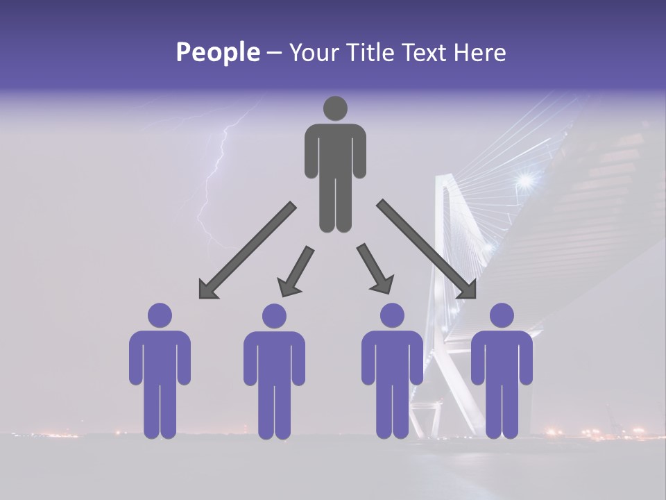 Bolt Night Outside PowerPoint Template