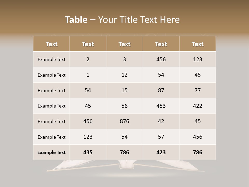 Alphabet Message Literature PowerPoint Template