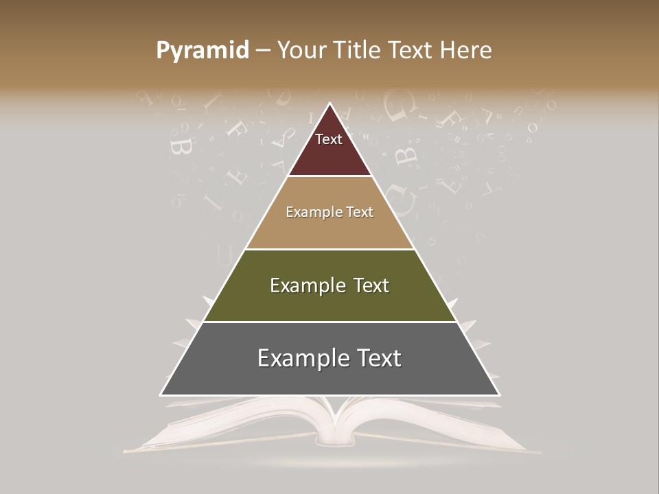 Alphabet Message Literature PowerPoint Template