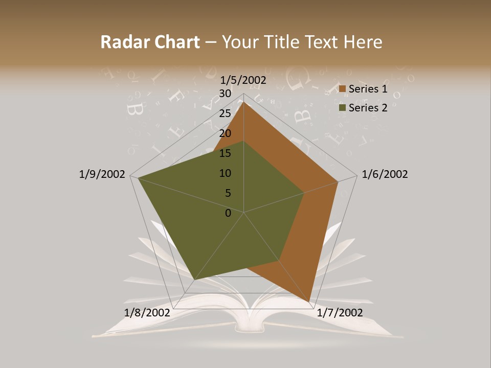 Alphabet Message Literature PowerPoint Template