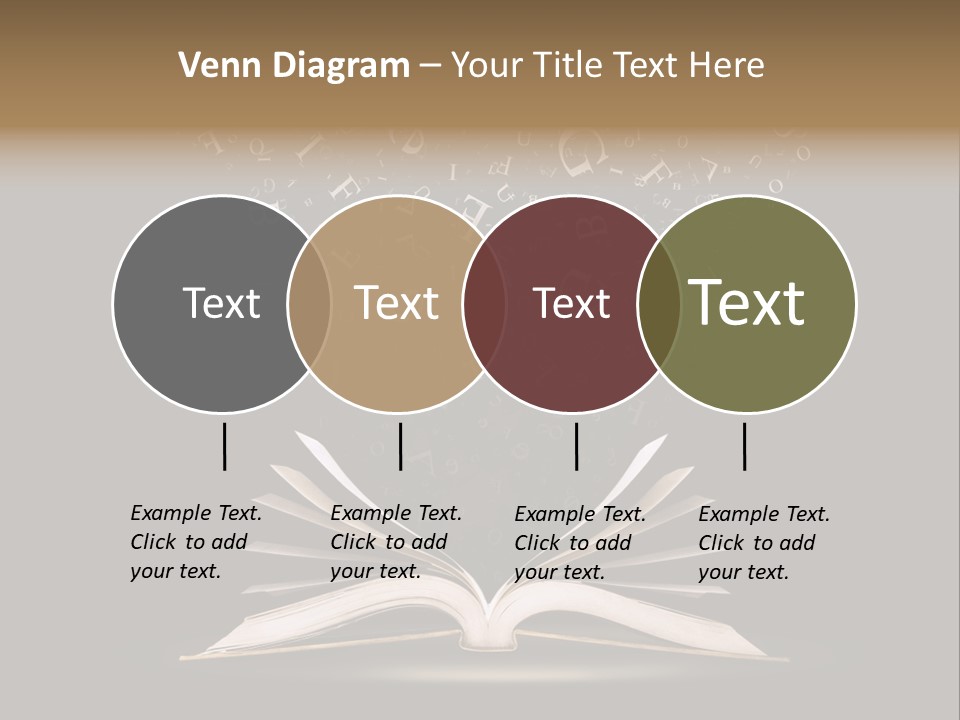 Alphabet Message Literature PowerPoint Template