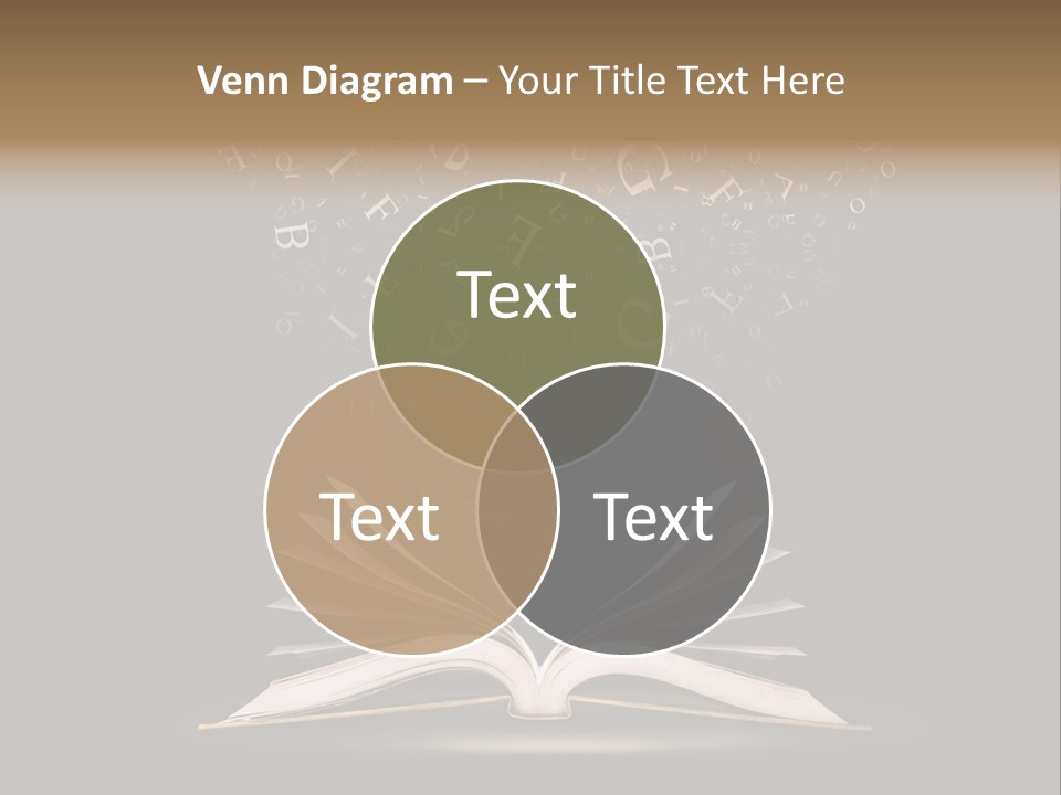 Alphabet Message Literature PowerPoint Template