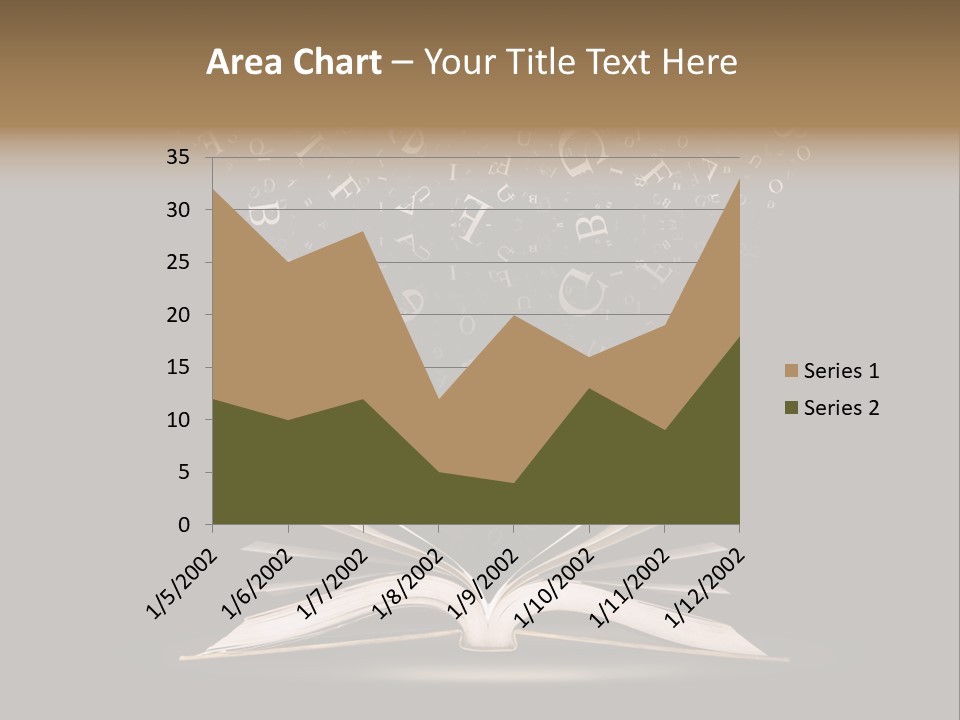 Alphabet Message Literature PowerPoint Template
