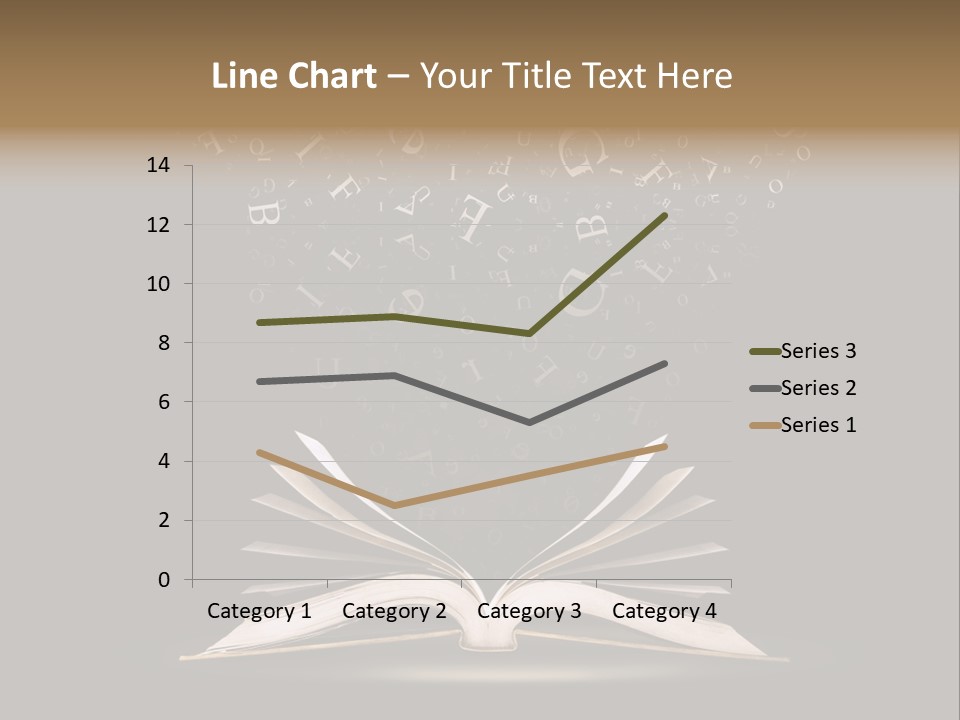 Alphabet Message Literature PowerPoint Template
