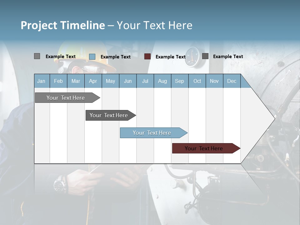 Hardhat Steel Young  PowerPoint Template