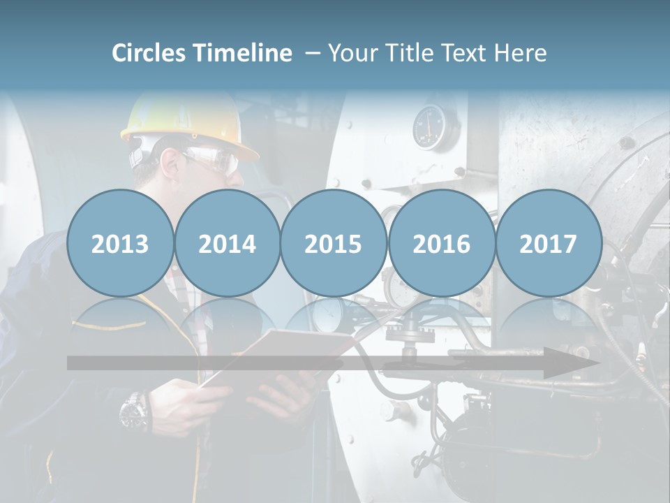 Hardhat Steel Young  PowerPoint Template