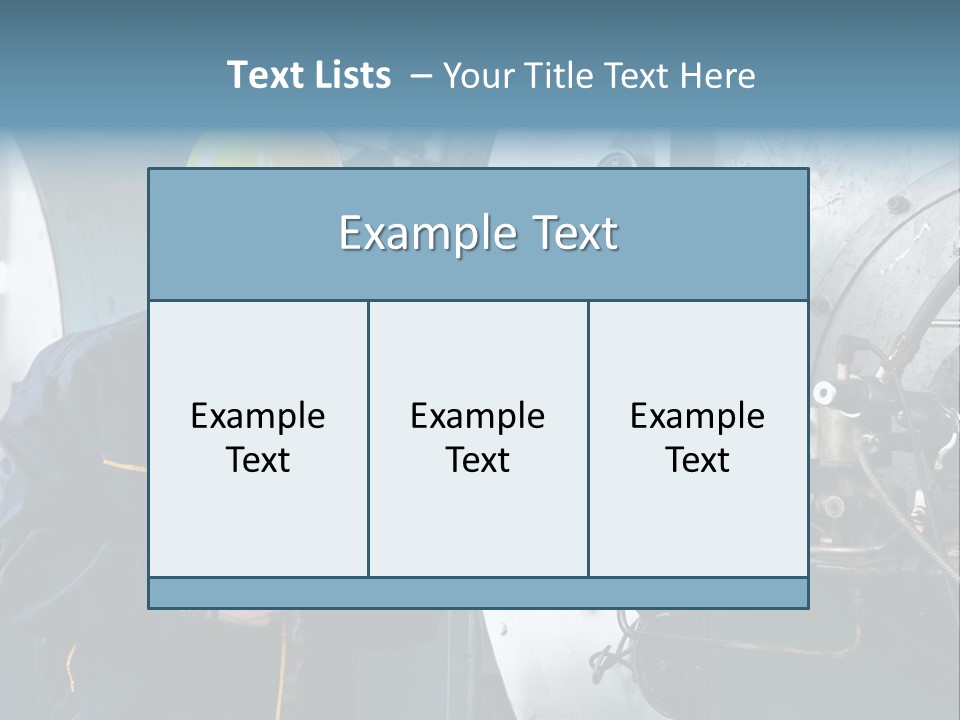 Hardhat Steel Young  PowerPoint Template