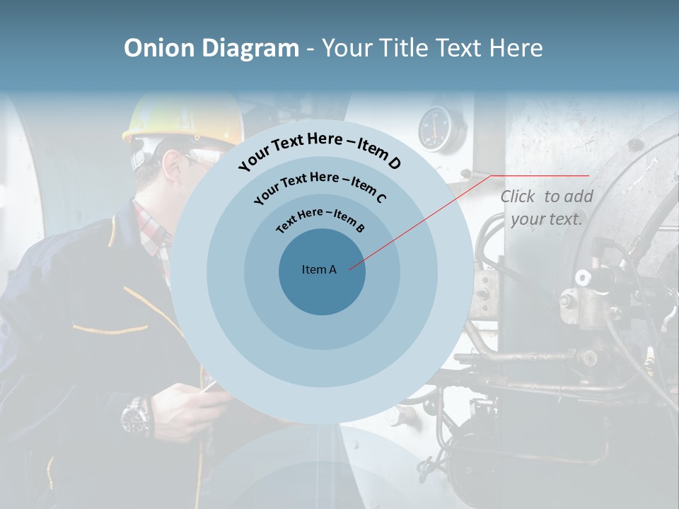 Hardhat Steel Young  PowerPoint Template