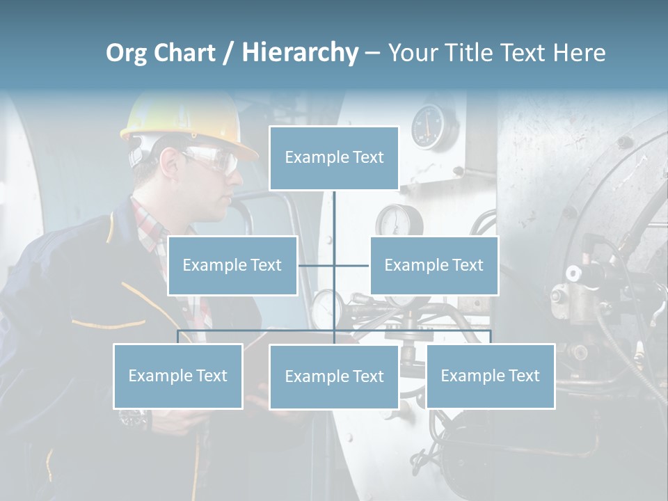 Hardhat Steel Young  PowerPoint Template