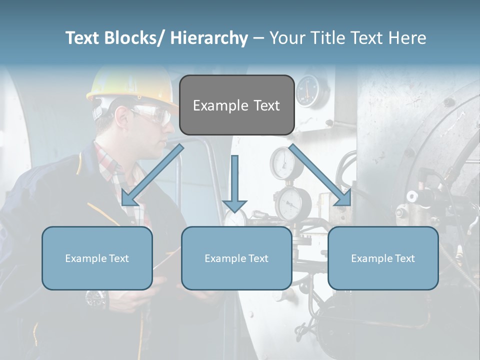 Hardhat Steel Young  PowerPoint Template