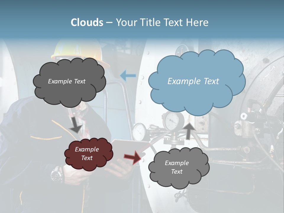 Hardhat Steel Young  PowerPoint Template