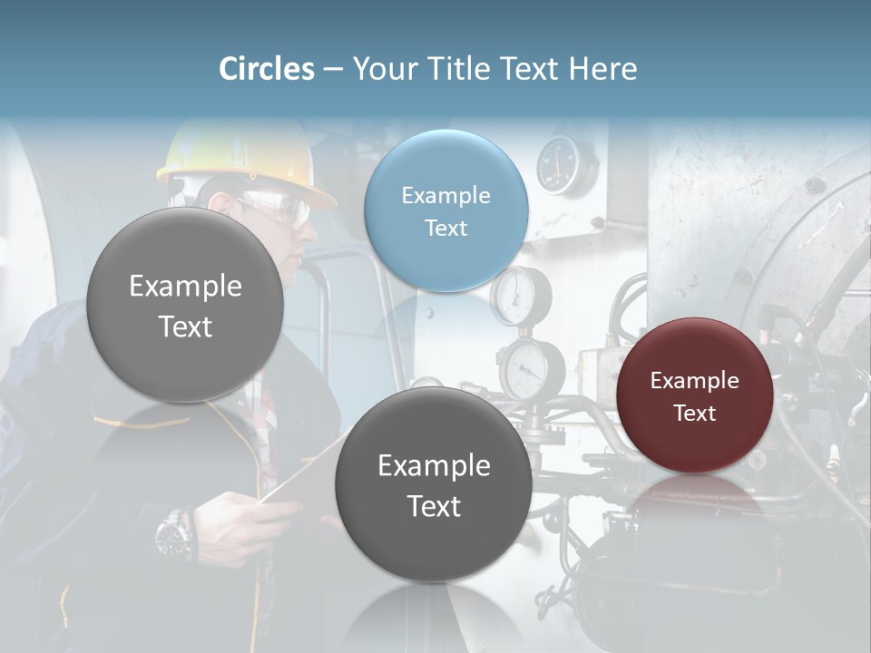 Hardhat Steel Young  PowerPoint Template