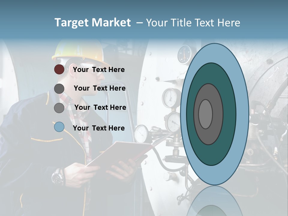 Hardhat Steel Young  PowerPoint Template