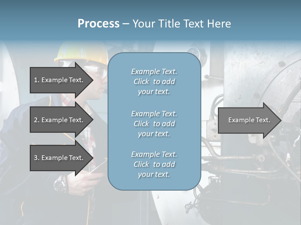 Hardhat Steel Young  PowerPoint Template