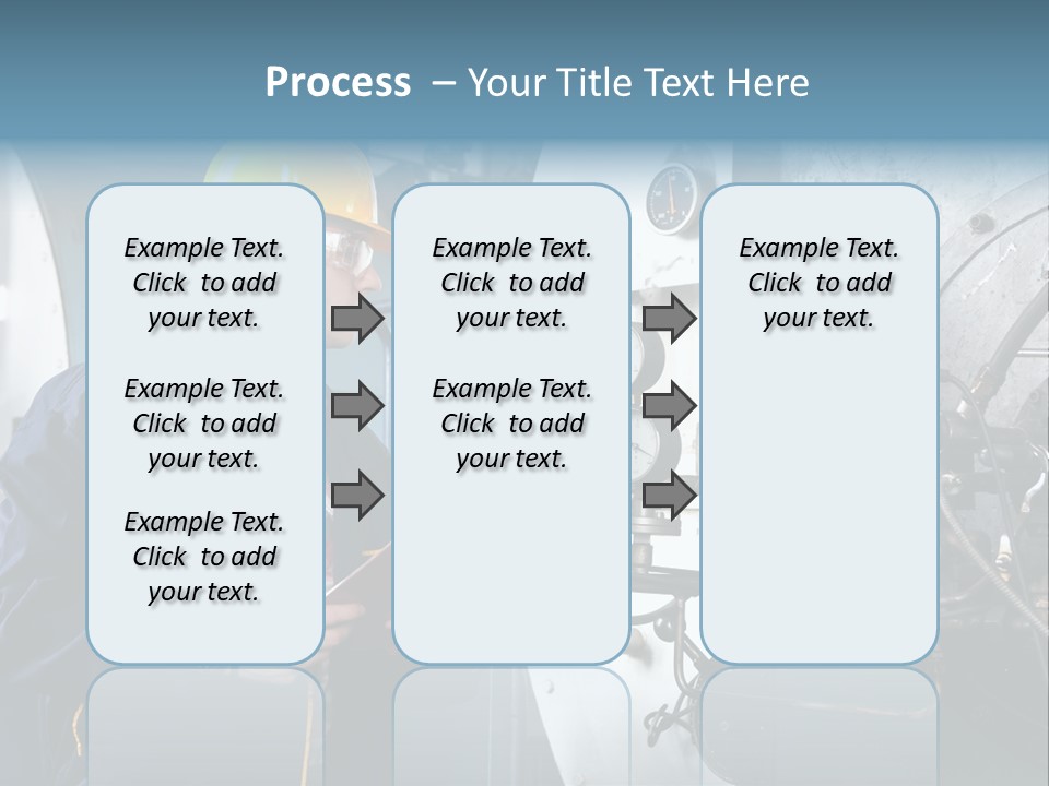 Hardhat Steel Young  PowerPoint Template