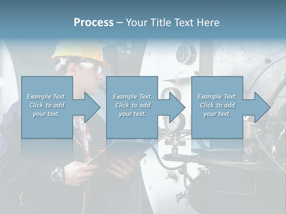 Hardhat Steel Young  PowerPoint Template