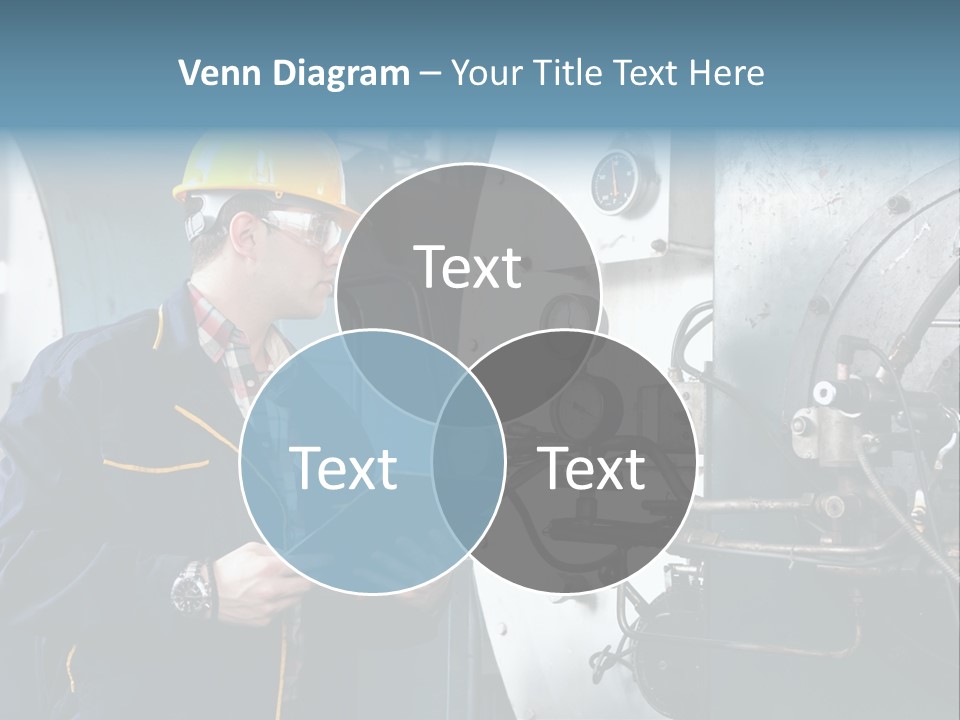 Hardhat Steel Young  PowerPoint Template