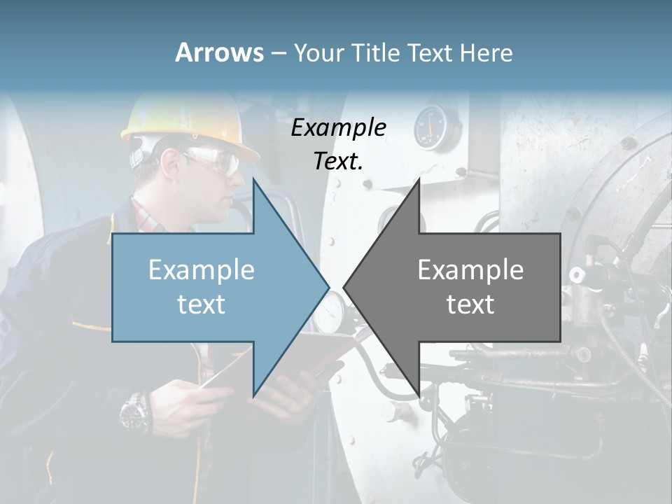 Hardhat Steel Young  PowerPoint Template