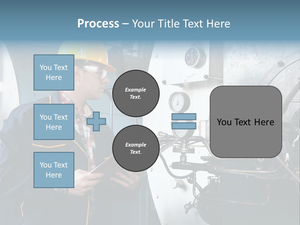 Hardhat Steel Young  PowerPoint Template