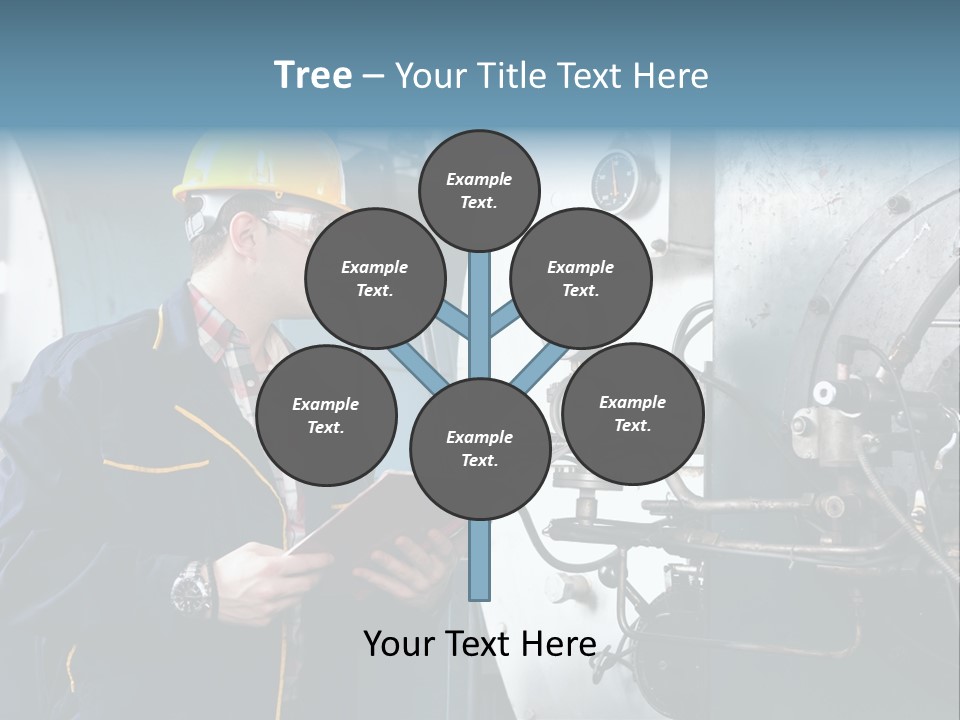 Hardhat Steel Young  PowerPoint Template