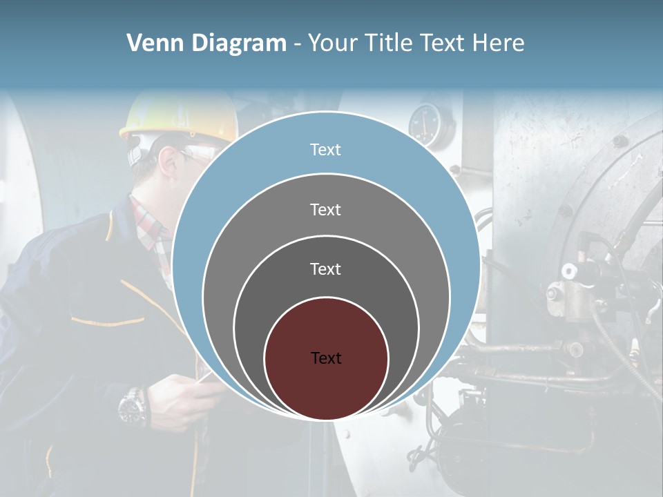 Hardhat Steel Young  PowerPoint Template