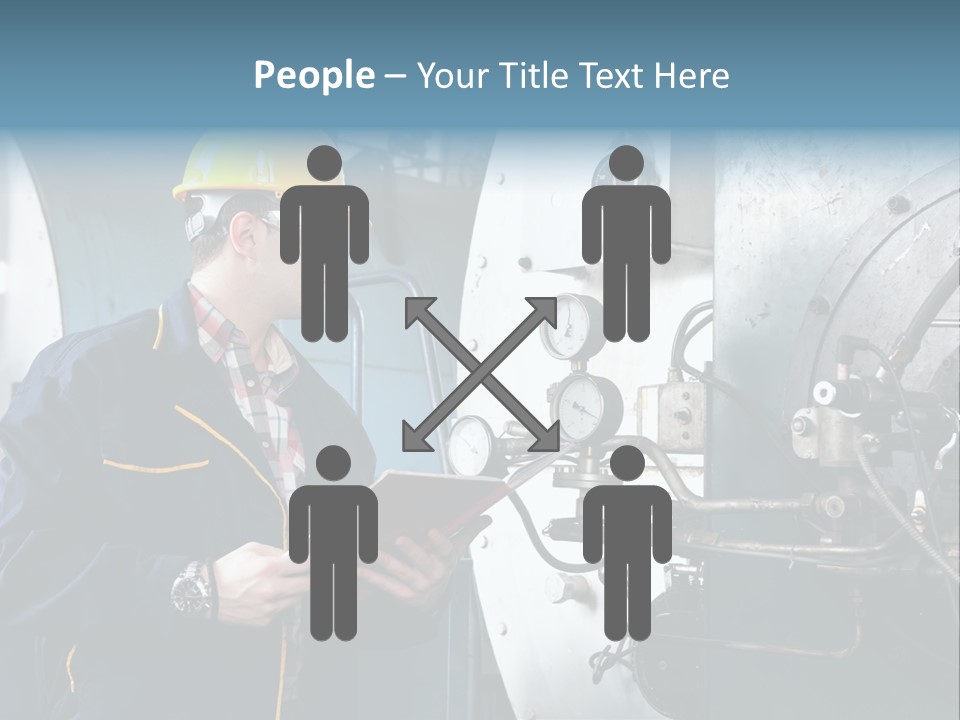 Hardhat Steel Young  PowerPoint Template
