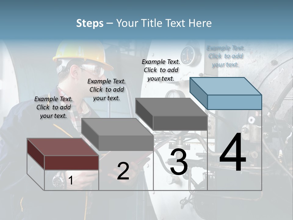 Hardhat Steel Young  PowerPoint Template