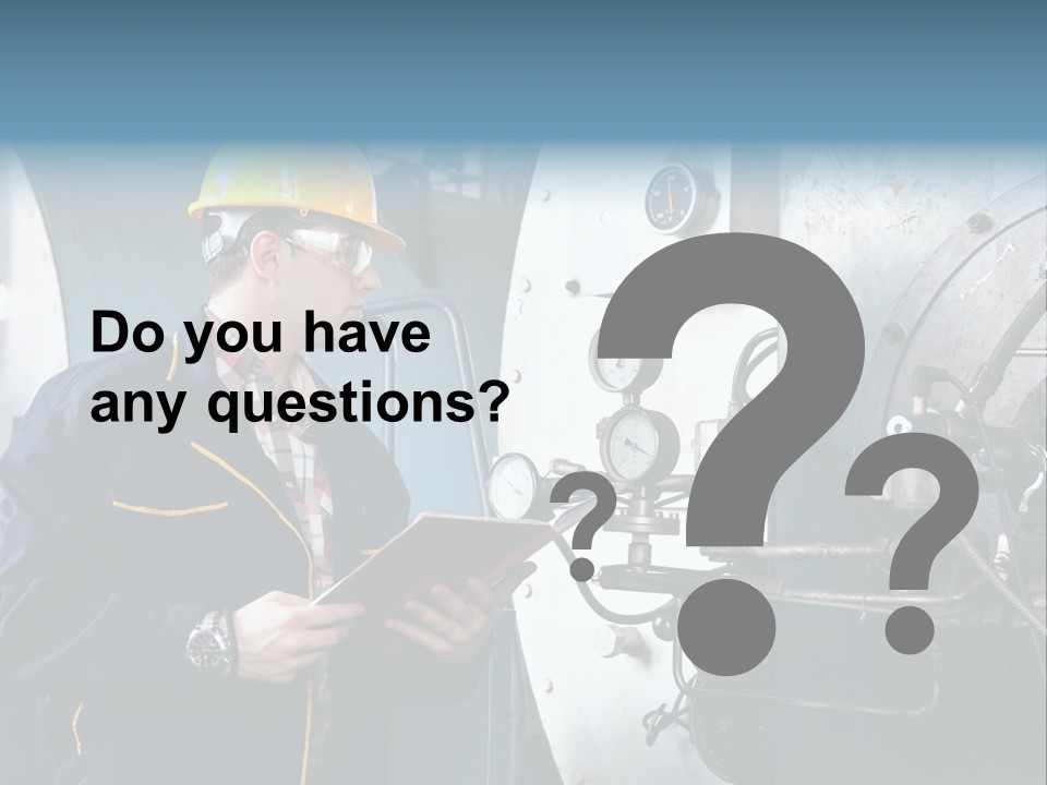 Hardhat Steel Young  PowerPoint Template