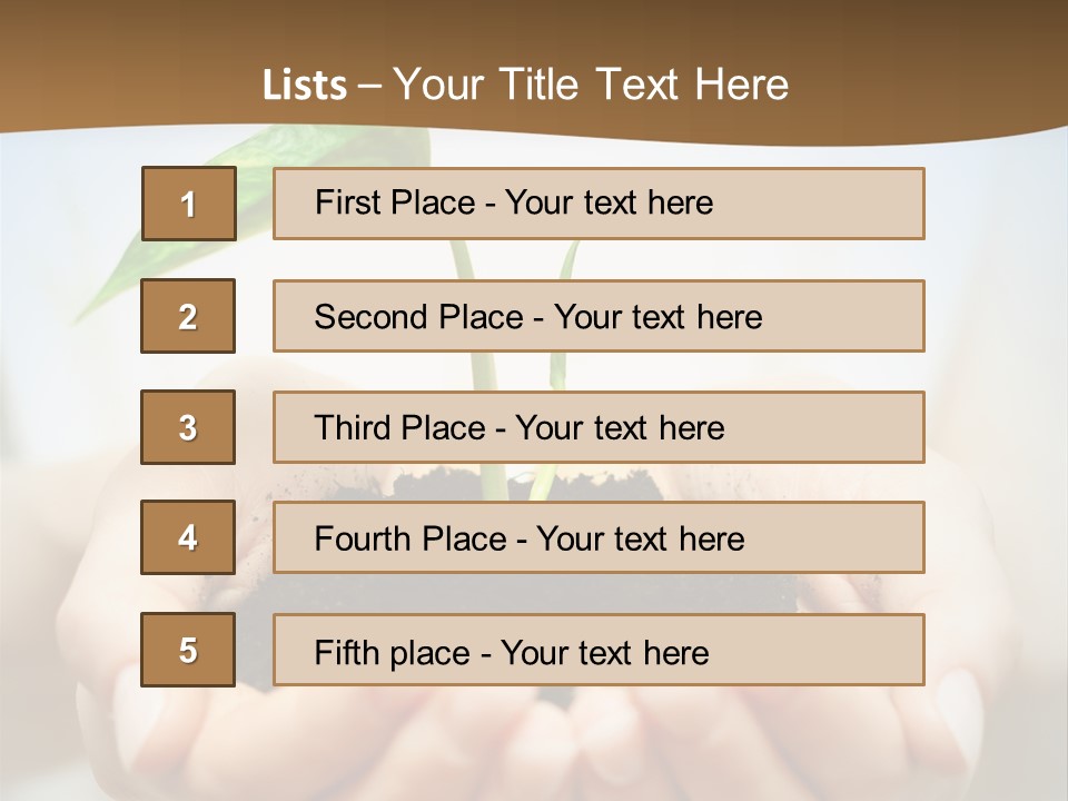 Sprout Grow Cultivated PowerPoint Template
