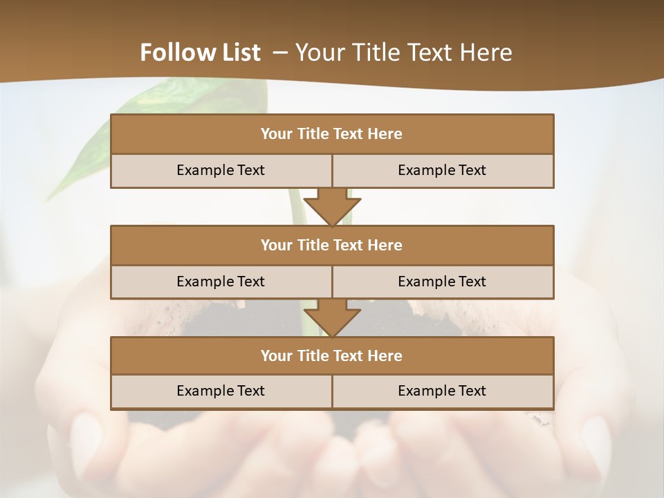 Sprout Grow Cultivated PowerPoint Template