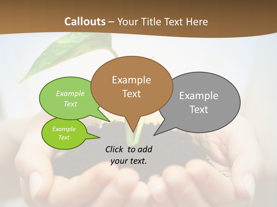 Sprout Grow Cultivated PowerPoint Template
