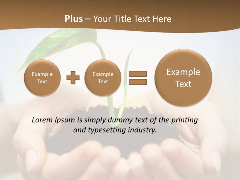 Sprout Grow Cultivated PowerPoint Template