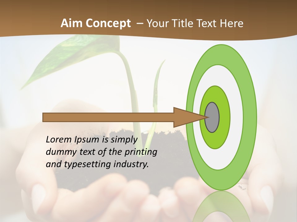 Sprout Grow Cultivated PowerPoint Template