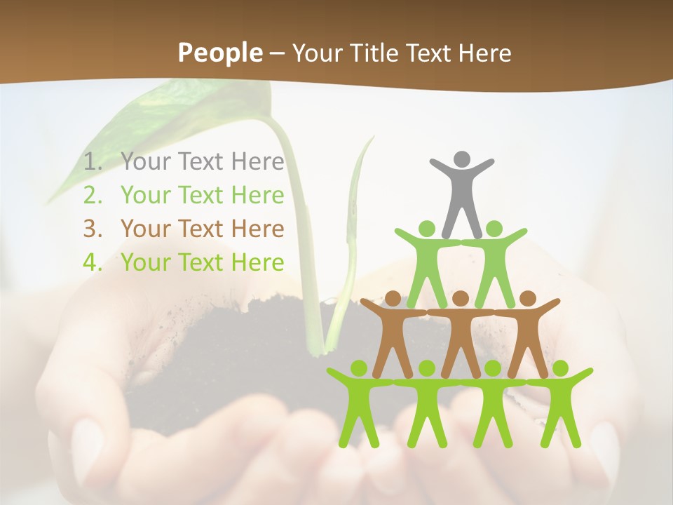 Sprout Grow Cultivated PowerPoint Template