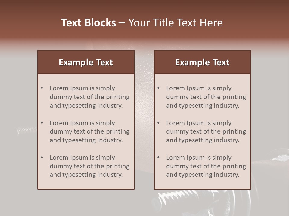 Lady Aerobic Toning PowerPoint Template