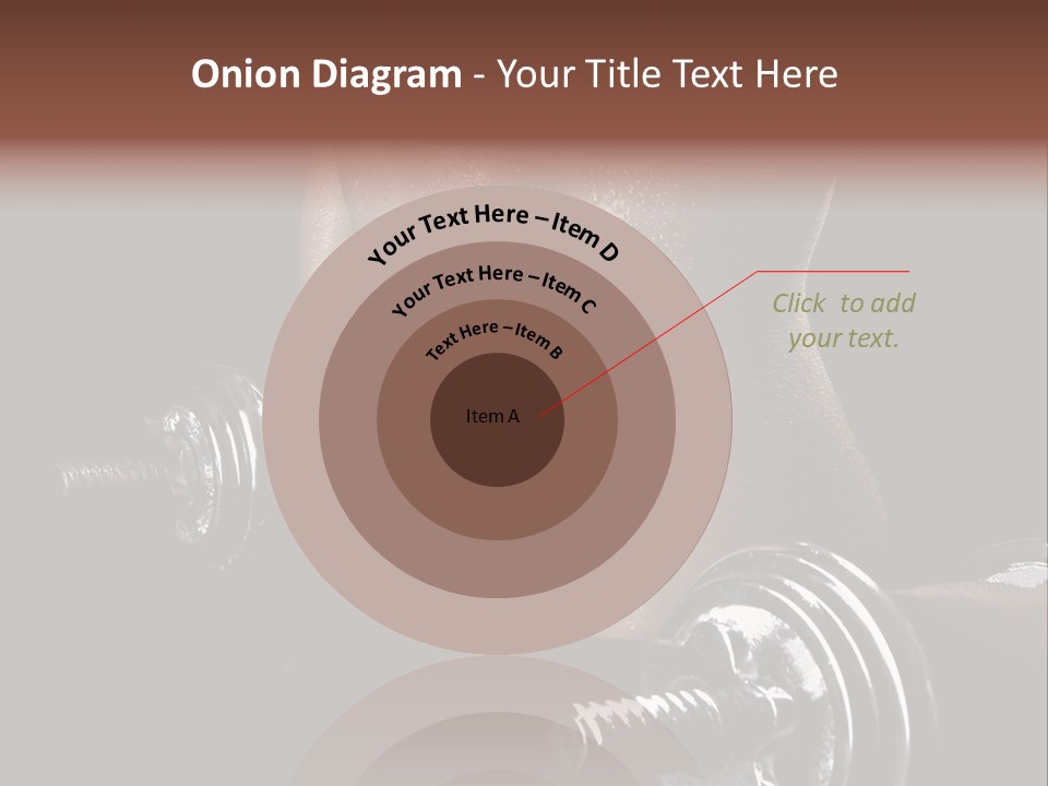 Lady Aerobic Toning PowerPoint Template