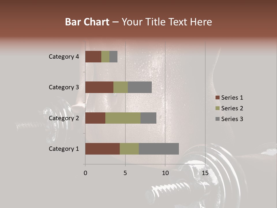 Lady Aerobic Toning PowerPoint Template