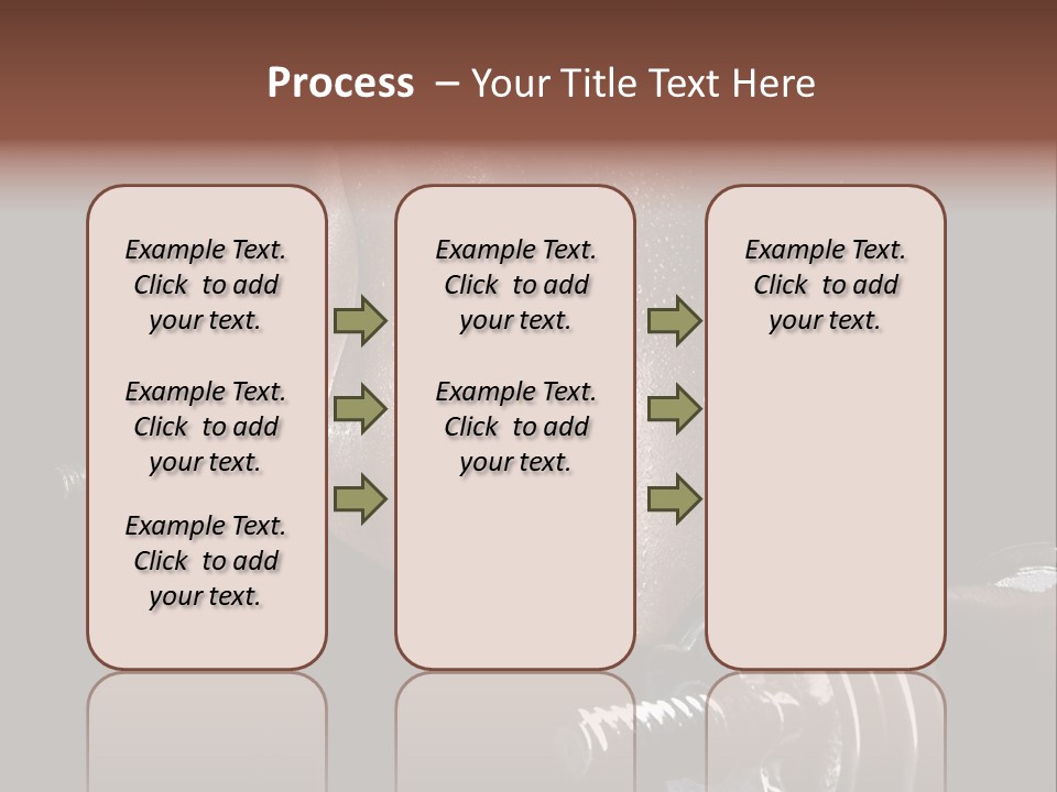 Lady Aerobic Toning PowerPoint Template