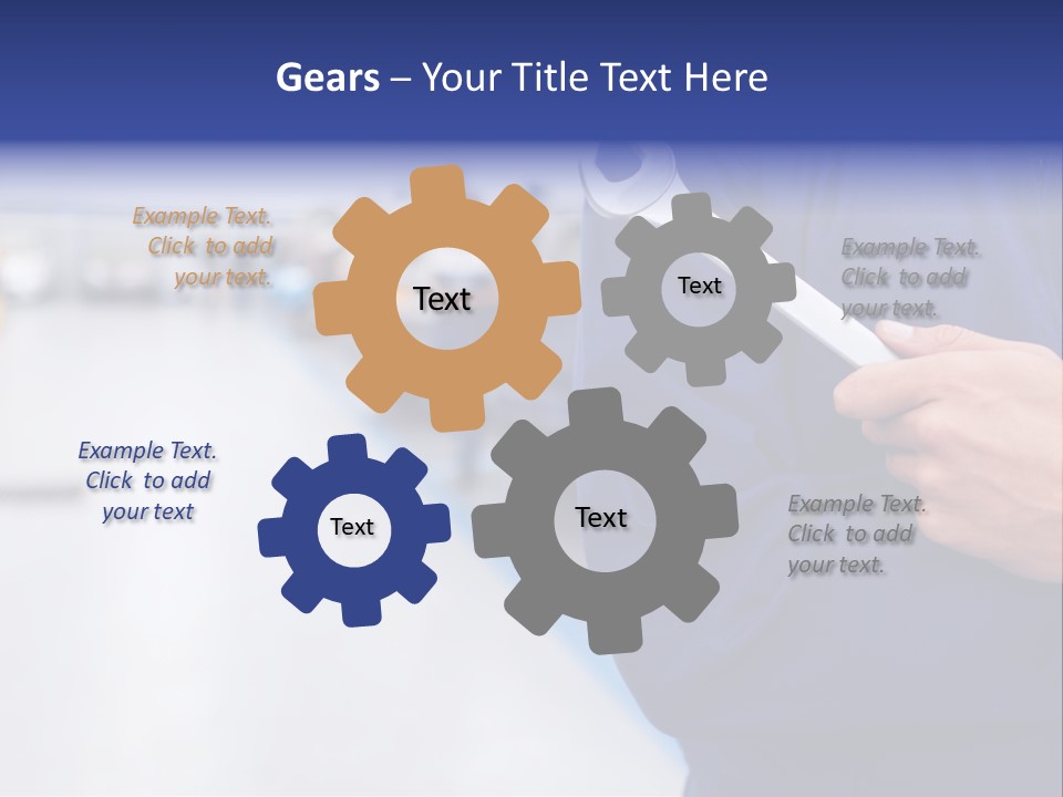 Latinamerican Male Mechanical PowerPoint Template