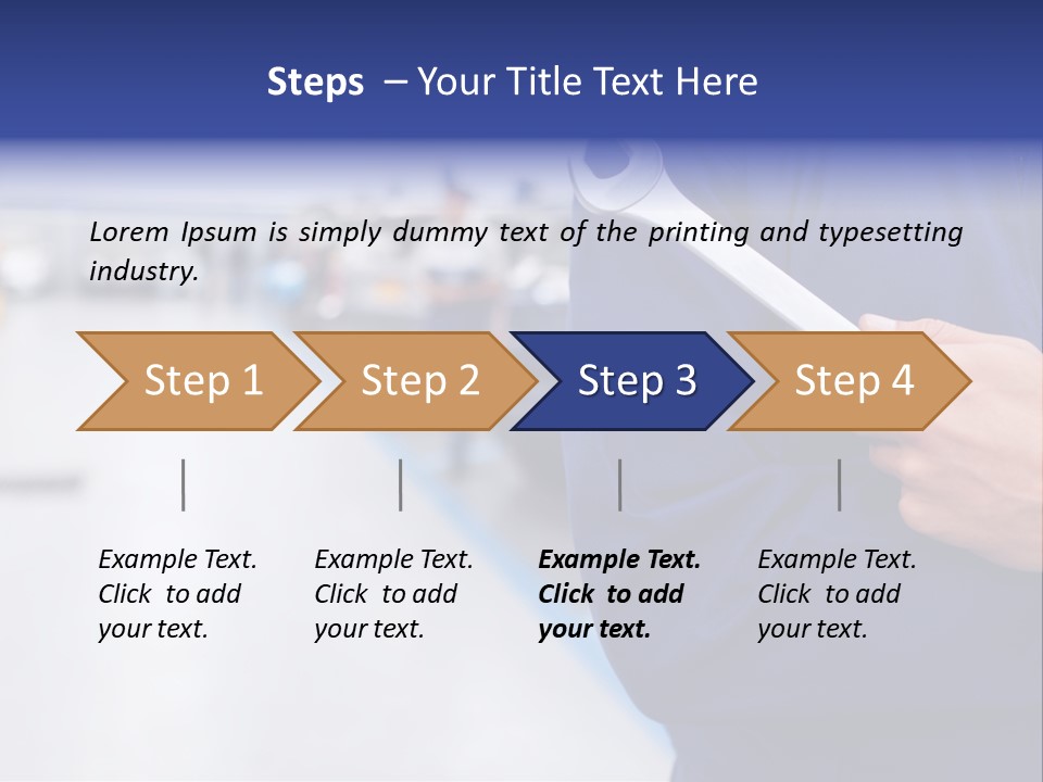 Latinamerican Male Mechanical PowerPoint Template