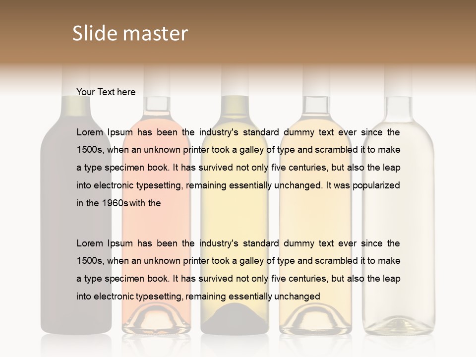 Drink Red Yellow PowerPoint Template