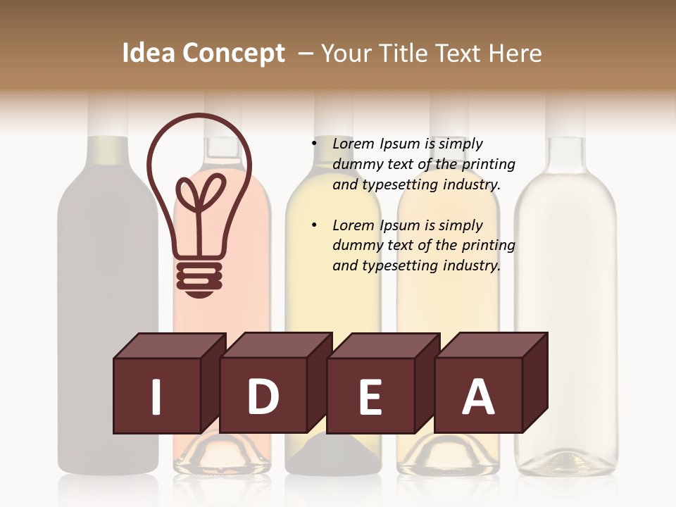 Drink Red Yellow PowerPoint Template