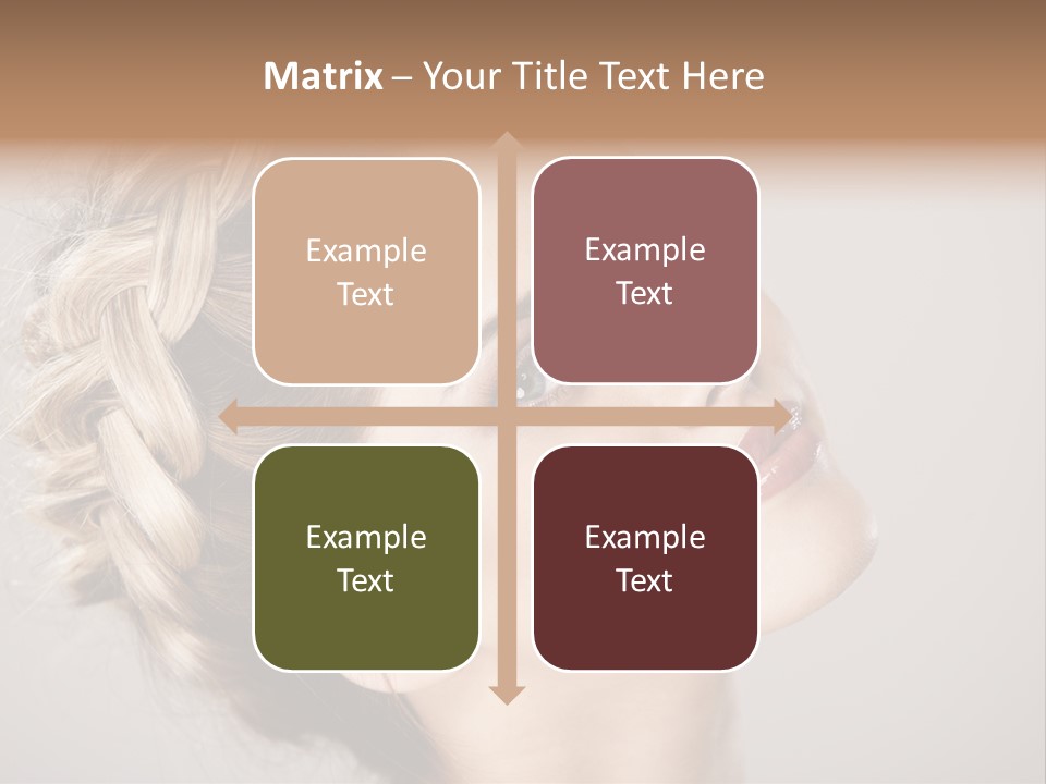 Closeup Fresh Cute PowerPoint Template