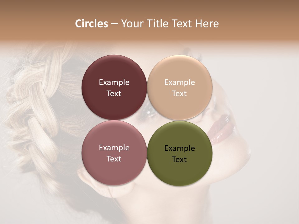 Closeup Fresh Cute PowerPoint Template