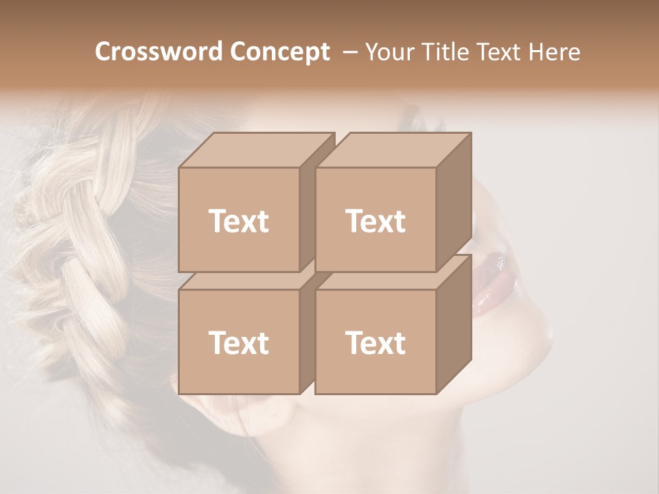 Closeup Fresh Cute PowerPoint Template