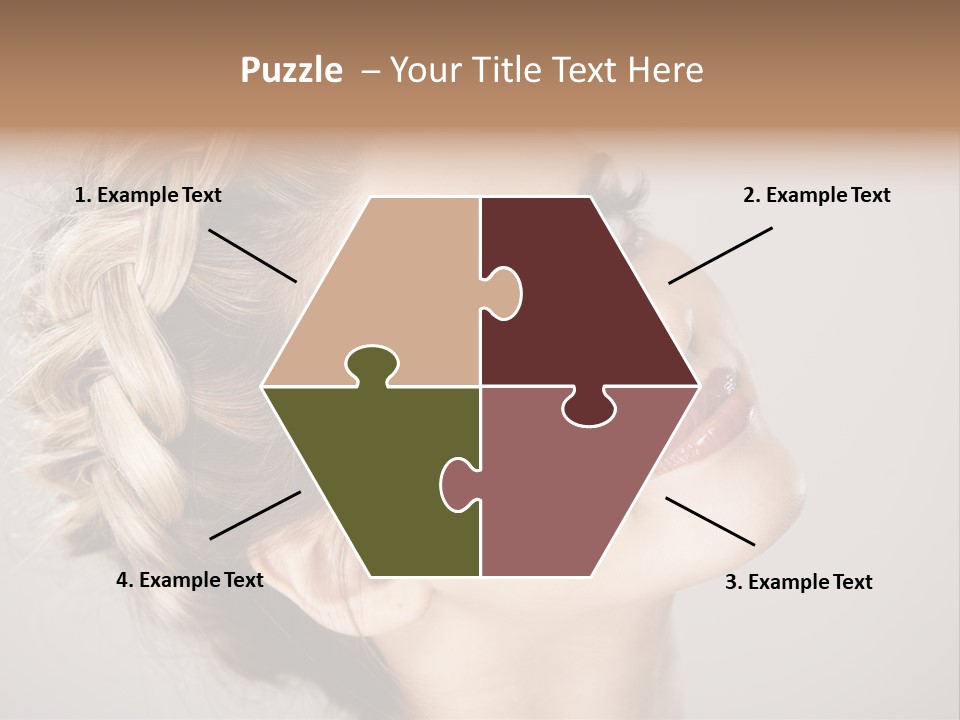 Closeup Fresh Cute PowerPoint Template